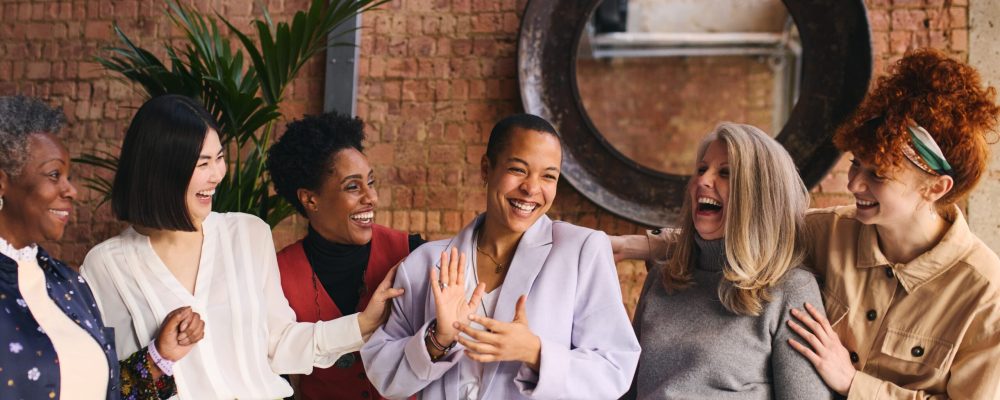 International,Women’s,Day,Portrait,Of,Cheerful,Multiethnic,Mixed,Age,Range International,Women's,Day,Portrait,Of,Cheerful,Multiethnic,Mixed,Age,Range