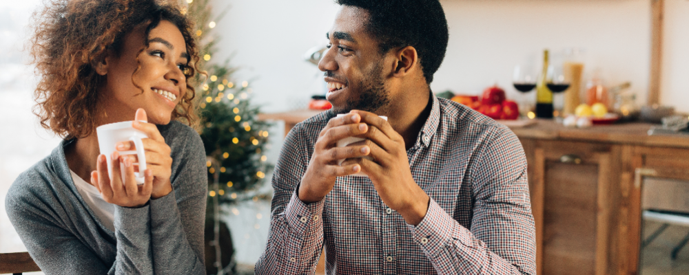 Young Family at Home Wide